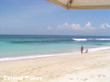 バリ島の青い海のビーチ