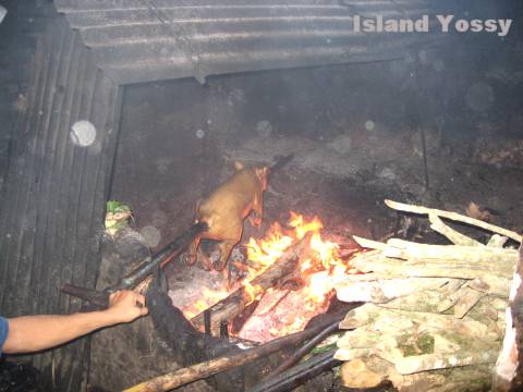 焼き始めて1時間くらい