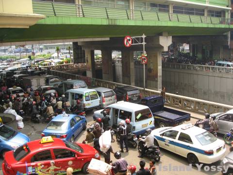 Tanah Abang タナ･アバン すごい渋滞