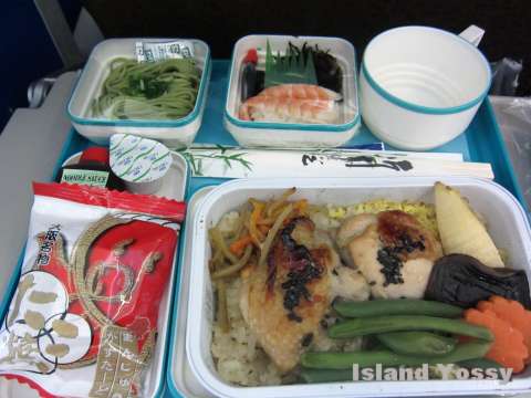 ガルーダインドネシア航空 エコノミーの機内食