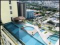Cosy 2 Bdr Apt - Infinity Rooftop Pool near SECC ホテル詳細